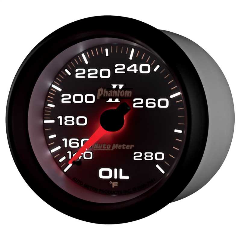 Phantom II® Mechanical Oil Temperature Gauge 7841